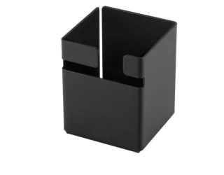 Neuesbad Serie 10 Black Becher, schwarz matt, Material Edelstahl NB1DEADMN9121