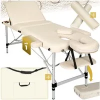 tectake Massageliege 3 Zonen Massageliege-Set (Set, 1-St., mit Tragetasche), Breite 60 cm, Polsterung 5 cm