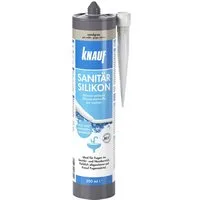 KNAUF Silikon Knauf Sanitär Silikon sandgrau 300 ml