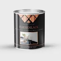 VOSSBACH Fliesenlack Premium Fliesenfarbe Decke Wand Fliesen Farbe Lack, 750 ml Dose RAL 7016 Anthrazitgrau Glänzend