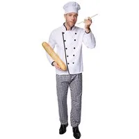 dressforfun Kostüm Herrenkostüm Sterne-Koch, Schön gearbeitetes Küchenchef-Jackett