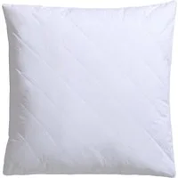 QUEENS TEXTILES Synthetikkopfkissen Juliette, Bezug versteppt mit 100% Viskose