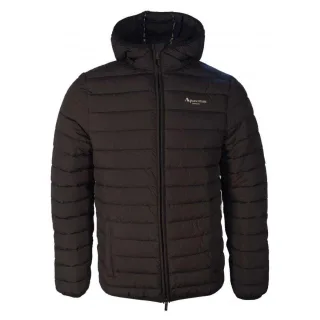 Aquascutum - "Active" Steppjacke für Herren/Damen Unisex, mit Kapuze (Schwarz)