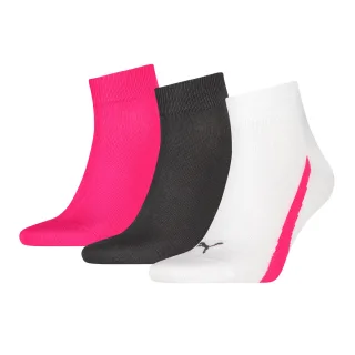 3 Paar Puma Lifestyle Quarter Socken Gr. 35 - 46 Unisex Sneaker Füßlinge