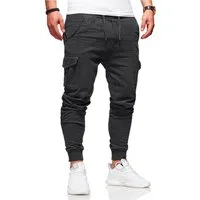 behype Sweathose Combat mit modernen Cargo-Taschen
