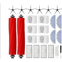 feinlux Staubsaugerdüsen-Set Saugroboter Zubehör-Set Zubehörset, Zubehör für Roborock S7 MaxV Ultra/ S7 Pro Ultra, (Set, 24-tlg., Ersatzteile Saugroboter Ersatzteile Saugroboter Zubehör(24 Stücke), für Roborock S7 MaxV Ultra/ S7 Pro Ultra Zubehör