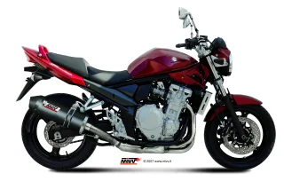 Sport Auspuff MIVV Oval Carbon Suzuki GSF 650 Bandit/GSX 650F Bj.2007-2015 Typ:CJ1/CJ2/CZ1/CZ2 +ABE