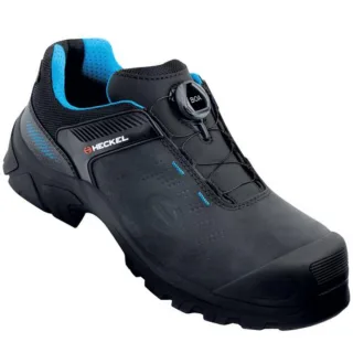 uvex Heckel MACCROSSROAD 3.0 LOW BOA® Sicherheitsschuh S3L Halbschuh schwarz/blau Größe 42 Weite 11 schwarz/blau 42 - 6737342