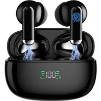VSIUO TWS Bluetooth Kopfhörer Kabellos Earbuds HiFi Stereo In-Ear-Kopfhörer (Freisprechfunktion, Noise-Cancelling, Voice Assistant, Siri, Wireless, LED-Anzeige, ENC Lärmreduzierung Ohrhörer für Arbeit und Studium)