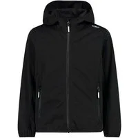 CMP Outdoorjacke CMP Mädchen leichte Sommer Softshelljacke Fix Hood 39A5115 schwarz