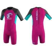 O'Neill Neoprenanzug O'Neill Shorty Toddler Reactor Kinder Neoprenanzug berry - Größe: 6