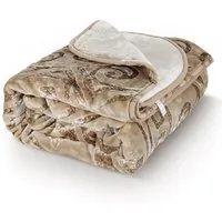 Wohndecke Kuscheldecke Flauschig 200x240 Warm Weiche Bettdecke Einfarbig, HOMELUX, Wohndecke, Kuscheldecke