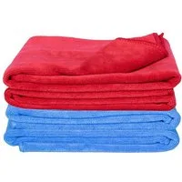 cosey Handtuch - Flauschiges Mikrofaser-Handtuch Set, Handtuch-Set 4 teilig
