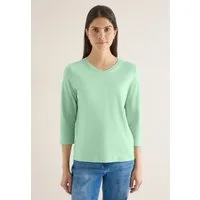 CECIL Langarmshirt aus reiner Baumwolle