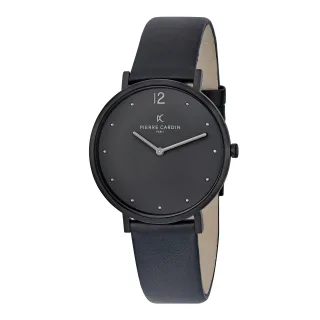 Pierre Cardin Belleville Simplicity Schwarz Unisex Armbanduhr CBV.1021
