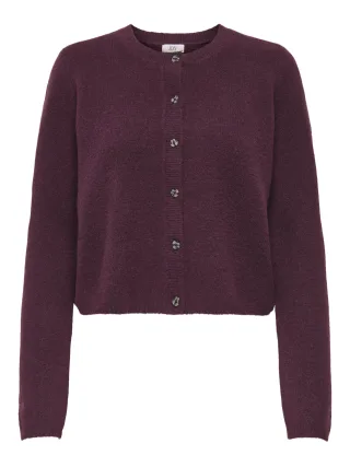 JDY - JDYCHLOE L/S CARDIGAN KNT NOOS Winetasting - Gr. - L