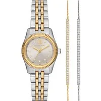 MICHAEL KORS Quarzuhr Michael Kors Damen-Uhren-Sets Analog Quarz