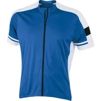 Daiber Radtrikot James & Nicholson JN 454 Herren Rad Shirt mit Zip