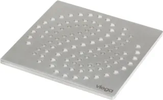 Viega Rost 4929.4 in 150x150mm Edelstahl matt-vernickelt 492359