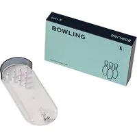 Lund Design House Spiel Lund Design House Tischbowling aus recyceltem Acryl, Tischbowling