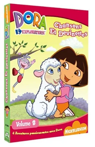 Dora l'exploratrice Vol.8 : Chansons et devinettes - [FR-Import] [DVD]