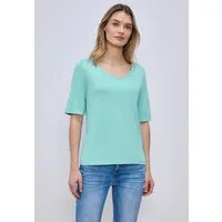 STREET ONE T-Shirt mit V-Ausschnitt