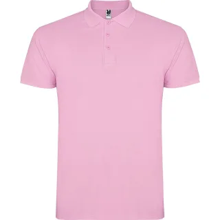 Roly - "Star" Poloshirt für Herren (Hellrosa)