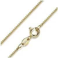 Firetti Collierkettchen Schmuck Geschenk Silber 925 Venezianerkettengliederung 1,0 mm breit, Made in Germany