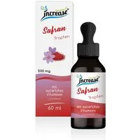 increase NATURALLY Liposomaler Safran - 500mg pro Tag Tropfen, 60 ml