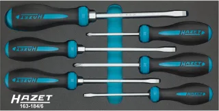 HAZET Schraubendreher-Satz HEXAnamic® Einlage 6-teilig - 163-184/6