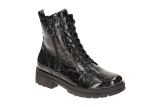 Waldl?ufer 648803 K-ZOE Damen Stiefeletten Braun Carbon Luftpolstersohle