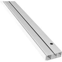 SN DECO GROUP Gardinenschiene Vorhangschiene SH (1), 1-läufig, Fixmaß, mit Bohren, verschraubt, Kunststoff