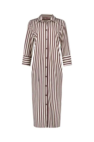 Studio Anneloes - Soof stripe dress multi color - Gr. - M