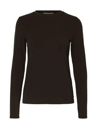 selected women - SLWMANJA LS O-NECK NOOS - Gr. - M