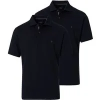 CASAMODA Poloshirt 2er Pack Basic (Spar-Set, 2-tlg) Poloshirt - Baumwolle - Atmungsaktiv - Mit Stretchanteil