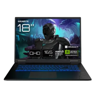 GIGABYTE GAMING A18 3VHK3DEC64SH | gaming a18 3vhk3dec64sh | 18" QHD 165Hz - Ryzen 7 260