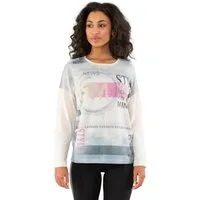 Gio Milano Rundhalspullover G29-1101, Gio Milano Pullover " always on my mind " mit Strasssteinen