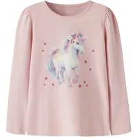 Name It Langarmshirt NMFKIMIA LS TOP BOX Baumwollmischung, regular fit
