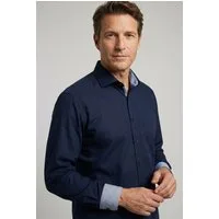 OLYMP Langarmhemd Luxor modern fit modern fit, Global-Kentkragen, Businesshemd
