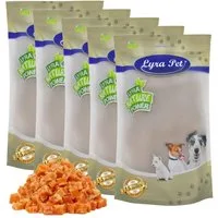 Lyra Pet 5 kg Lyra Pet® Hühnerfleischwürfel mit Fisch Huhn, Ergänzungsfutter für: Hund
