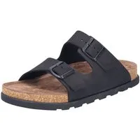 Rieker Pantolette Sommerschuh, Strandschuh, Hausschuh mit bequemem Fußbett
