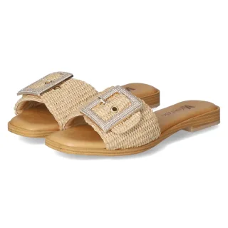 Kaerlek Pantoletten NATURALE - Gr. 36 - Beige - Synthetik