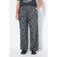 Studio Untold Schlupfhose Palazzohose Wide Legs HighWaist Flowers
