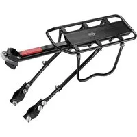 MaunaKea Velopro Fahrrad-Gepäckträger Fahrrad Gepäckträger verstellbar für 22-27 Zoll Fahrräder Alu (Packung, 5-tlg)