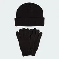 adidas Sportswear Beanie SET AUS HANDSCHUHEN UND MÜTZE (1-St)