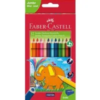Faber-Castell Buntstift Faber-Castell Buntstifte Jumbo Dreikant 12er Set