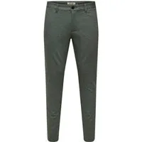ONLY & SONS Chinos ONSMARK SLIM DITSY 020934 PANT NOOS Viskosemischung, slim fit
