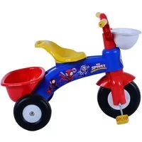 Volare Kinderfahrrad Dreirad Marvel Spidey Fahrrad für Jungen Kinderrad in Blau