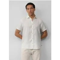 s.Oliver Kurzarmhemd Hemd Regular Fit: Leichtes Kurzarmhemd aus 100% Leinen