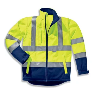 uvex protection flash Softshelljacke gelb S - 9809609